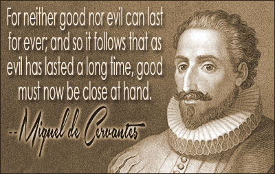 Miguel de Cervantes quote